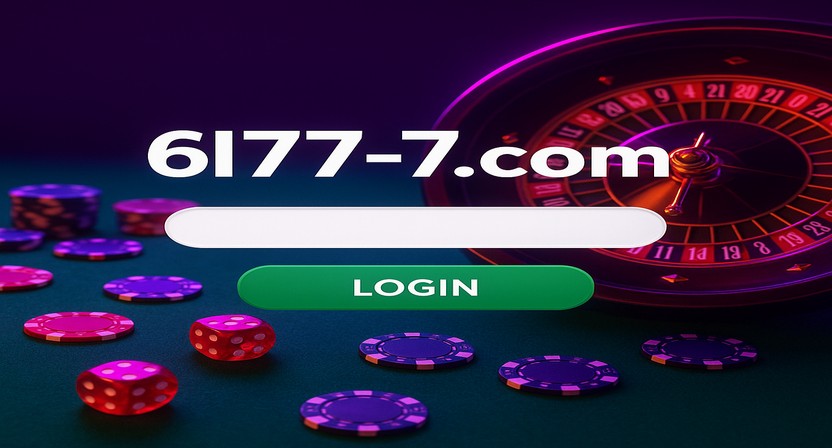 পরিষ্কার এবং সহজবোধ্য 6L777 লগইন ইন্টারফেস
